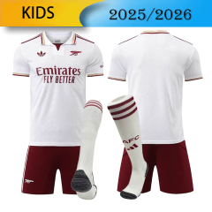 kids Arsenal 2nd Away 2025/2026 shirt + shorts + socks kit Football team shirt Jersey