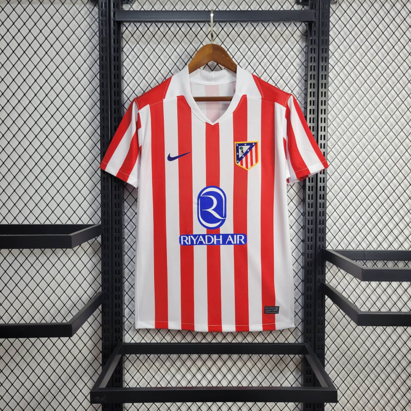 Atlético Madrid Home 2025/2026 shirt+shorts+socks kit Football team shirt Jersey