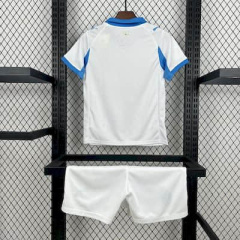 KIDS Marseille Home 2025/2026 shirt+shorts+socks kit Football team shirt Jersey