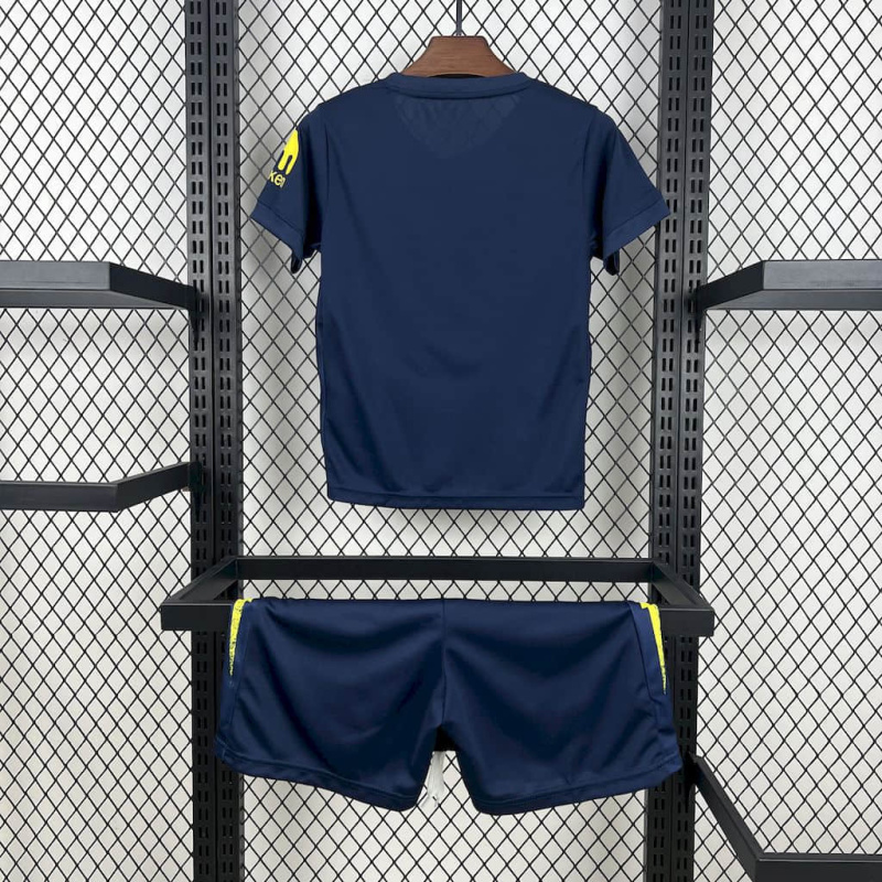kids Atlético Madrid Away 2025/2026 shirt+shorts+socks kit Football team shirt Jersey