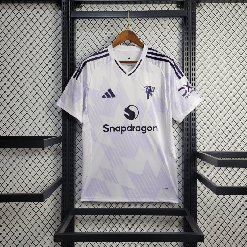 Manchester United Away 2025/2026 shirt+shorts+socks kit Football team shirt Jersey