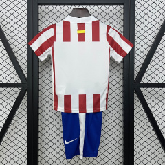KIDS Atlético Madrid Home 2025/2026 shirt+shorts+socks kit Football team shirt Jersey