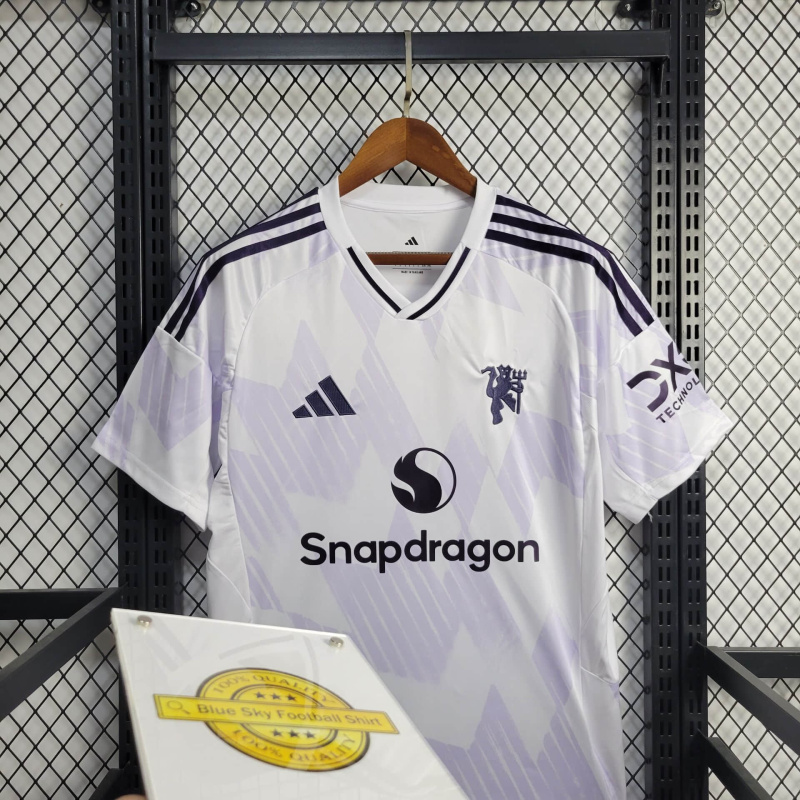 Manchester United Away 2025/2026 shirt+shorts+socks kit Football team shirt Jersey