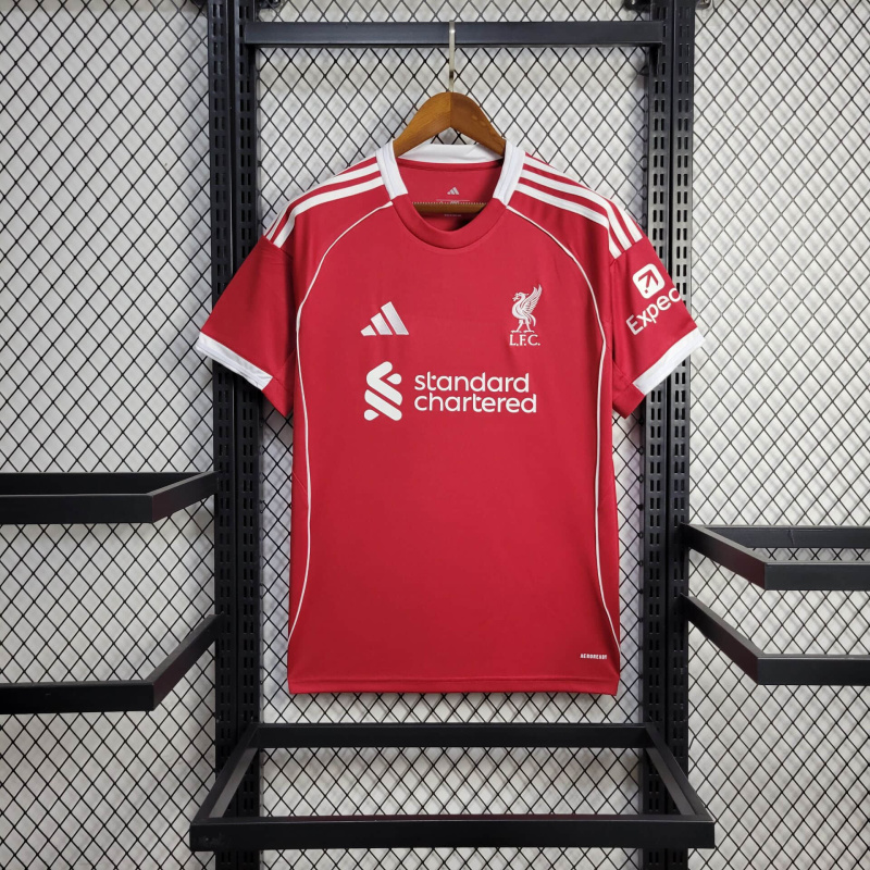 Liverpool Home 2025/2026 shirt+shorts+socks kit Football team shirt Jersey