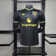Player Manchester United 3rd Away 2025/2026 shirt+shorts+socks kit Football team shirt Jersey