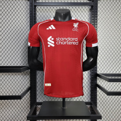 Player Liverpool Home 2025/2026 shirt+shorts+socks kit Football team shirt Jersey