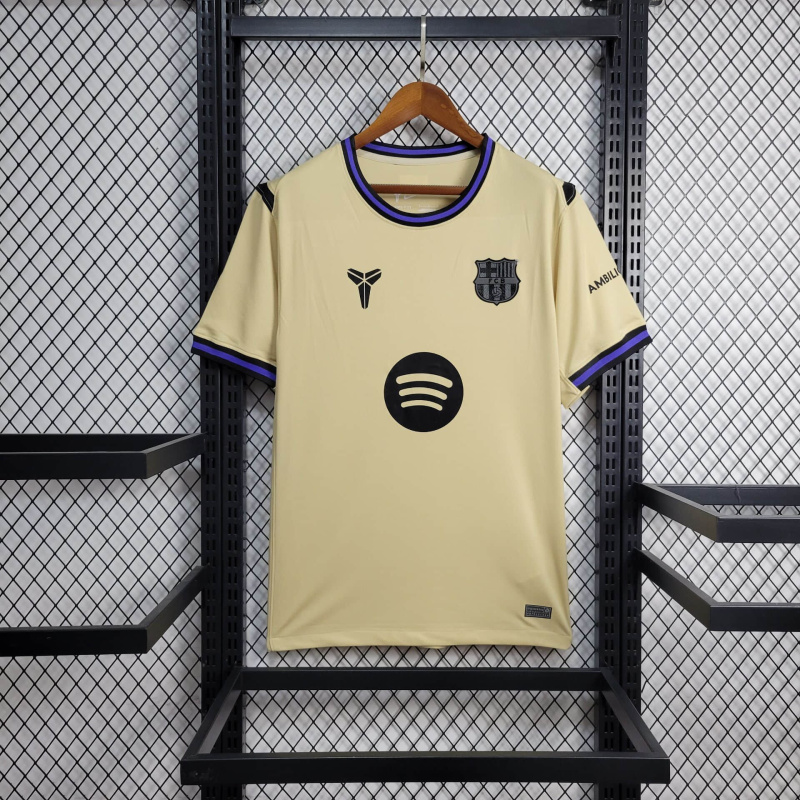 Barcelona Away 2025/2026 Football Team Shirt + Shorts + Socks Kit Jersey