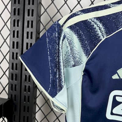 Kids Ajax Away 2025/2026 Shirt+Shorts+Socks Kit Football Team Shirt Jersey