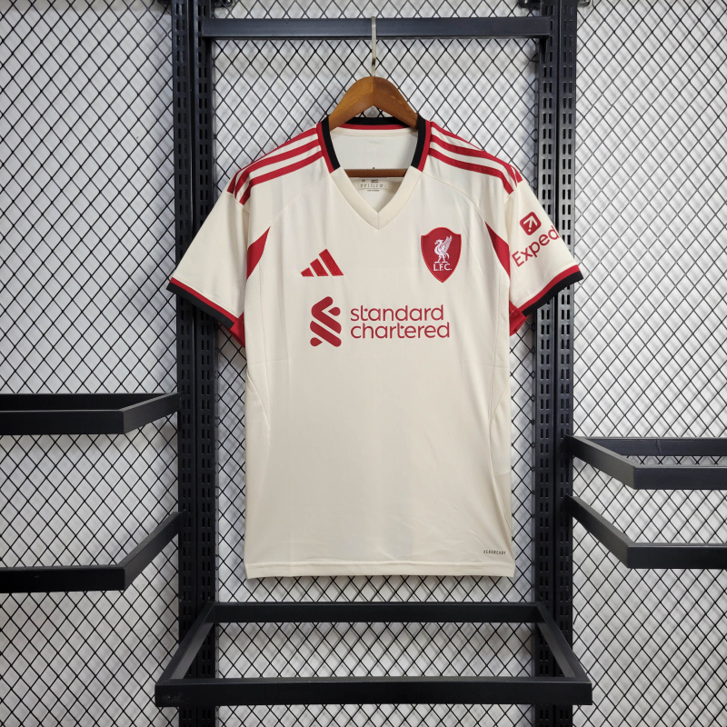 Liverpool Away 2025/2026 shirt+shorts+socks kit Football team shirt Jersey