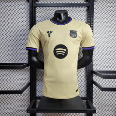 Player Barcelona Away 2025/2026 Football Team Shirt + Shorts + Socks Kit Jersey