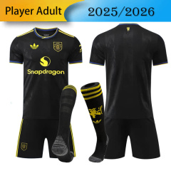 Player Manchester United 3rd Away 2025/2026 shirt+shorts+socks kit Football team shirt Jersey
