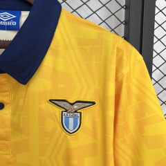 Retro Lazio Away 1991 Season Football Jersey Sports Shirt
