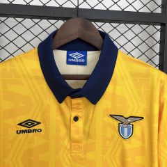 Retro Lazio Away 1991 Season Football Jersey Sports Shirt