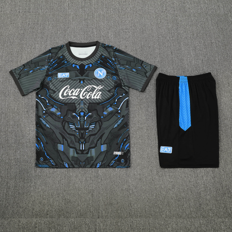 Napoli Short Sleeve Training Kit 2025/2026 New Season Football Jersey Sports Shirt