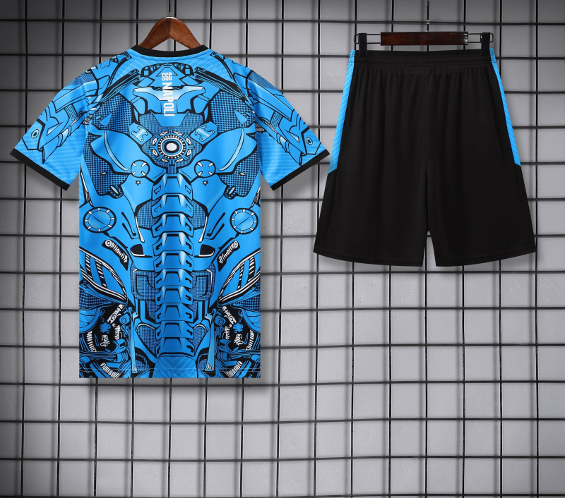 KIDS Napoli Short Sleeve Training Kit 2025/2026 New Season Football Jersey Sports Shirt