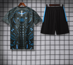 KIDS Napoli Short Sleeve Training Kit 2025/2026 New Season Football Jersey Sports Shirt