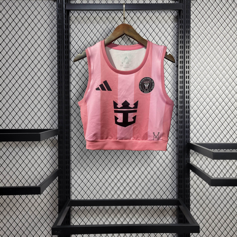Women's Tank Top inter miami home 2025/2026 New Season Football Jersey Sports Shirt