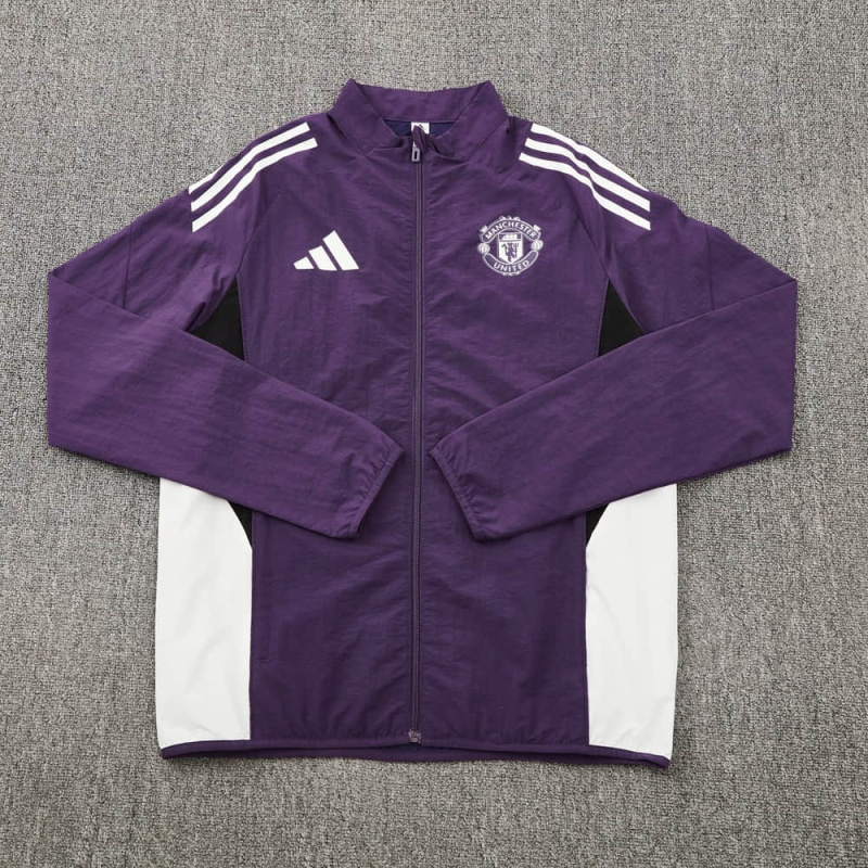 Windproof Jacket Manchester United 2025/2026 New Season Football Jersey Sports Shirt