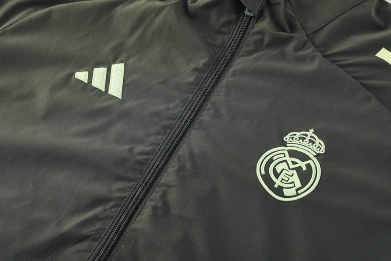 Windproof Jacket Real Madrid Training Kit 2025/2026 New Season Football Jersey Sports Shirt