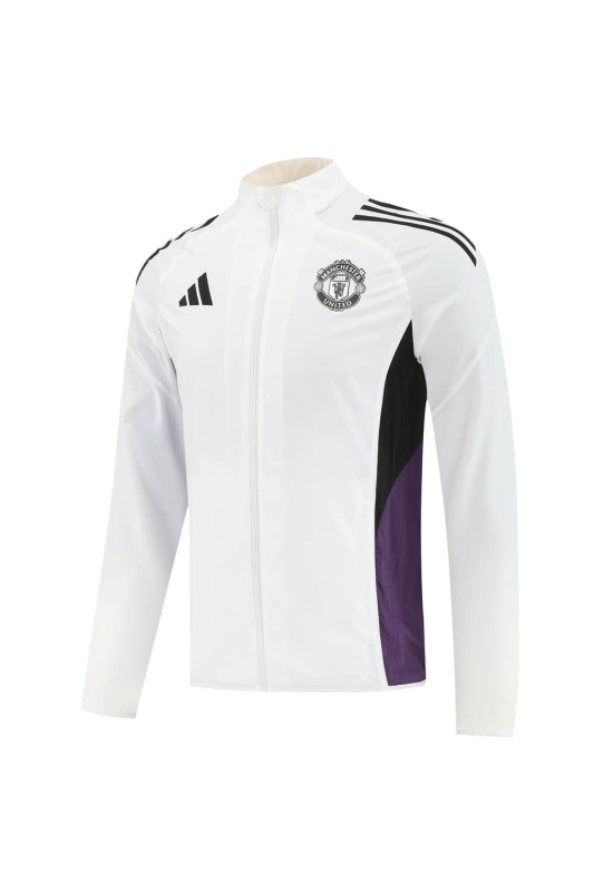 Windproof Jacket Manchester United 2025/2026 New Season Football Jersey Sports Shirt