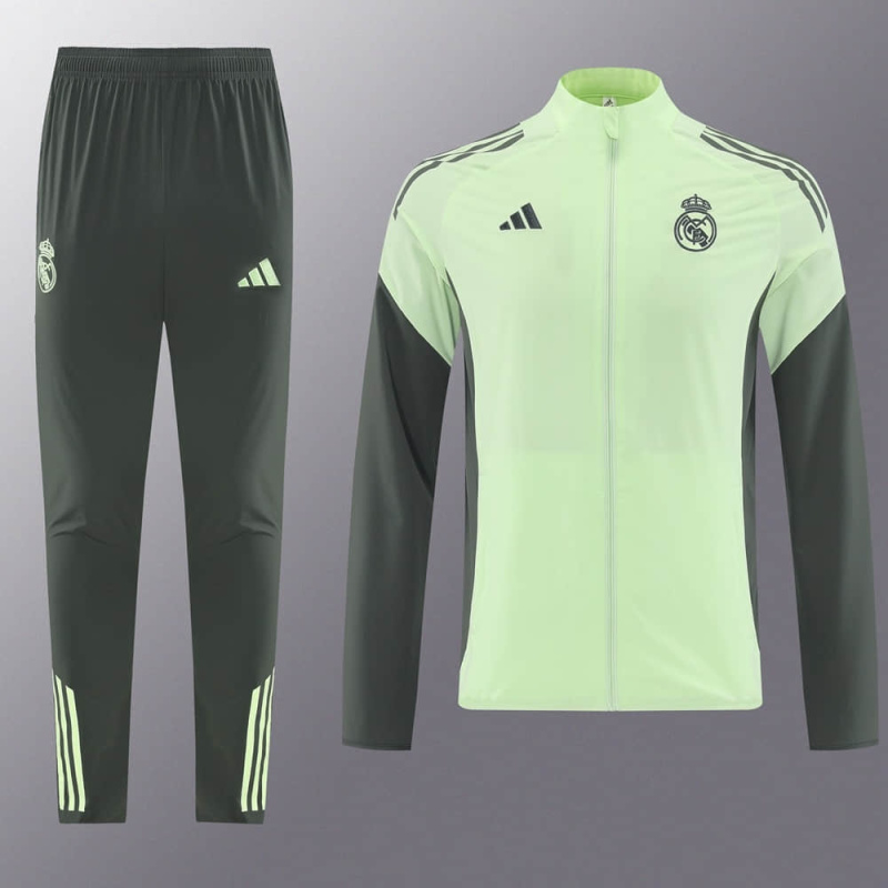 Windproof Jacket Real Madrid Training Kit 2025/2026 New Season Football Jersey Sports Shirt