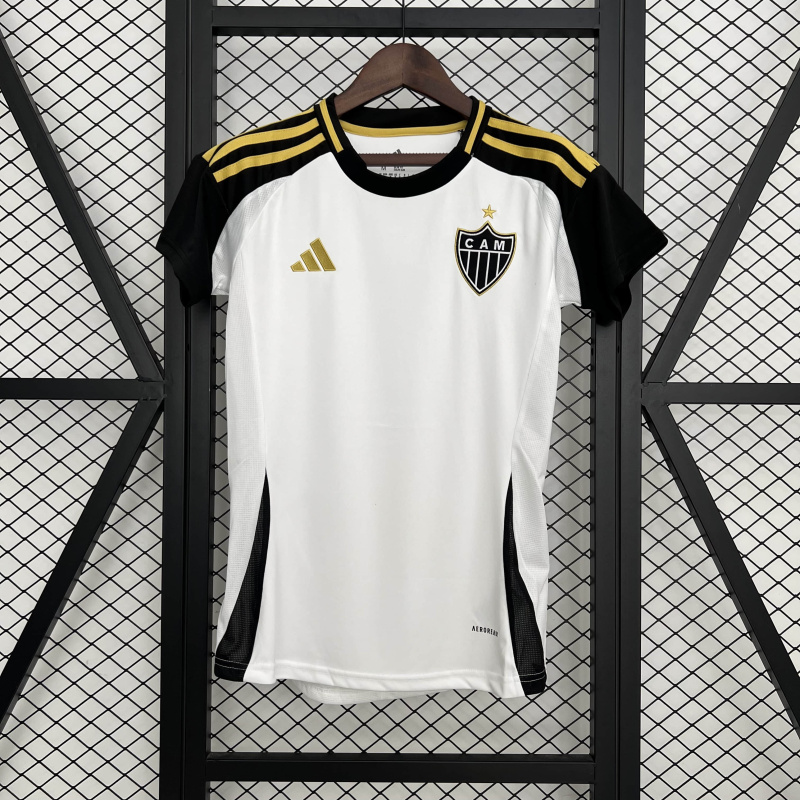 Women Atlético Mineiro Away  2025/2026 New Season Football Jersey Sports Shirt
