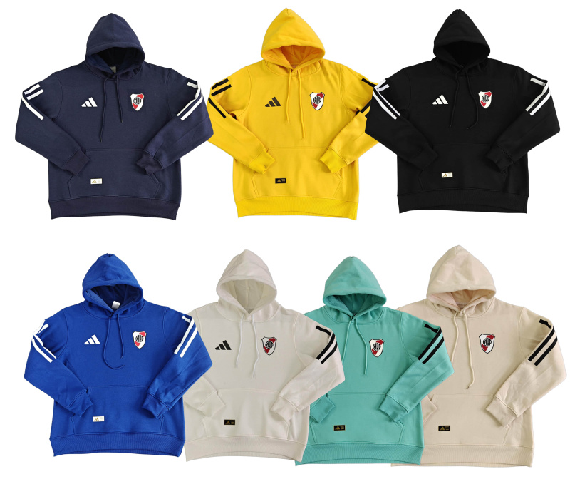 River Plate Hoodie sweater Football team shirt Jersey Sports shirt