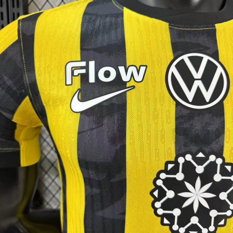 player Al-Ittihad Club 2025/2026 New Season Football Jersey Sports Shirt
