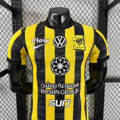 player Al-Ittihad Club 2025/2026 New Season Football Jersey Sports Shirt