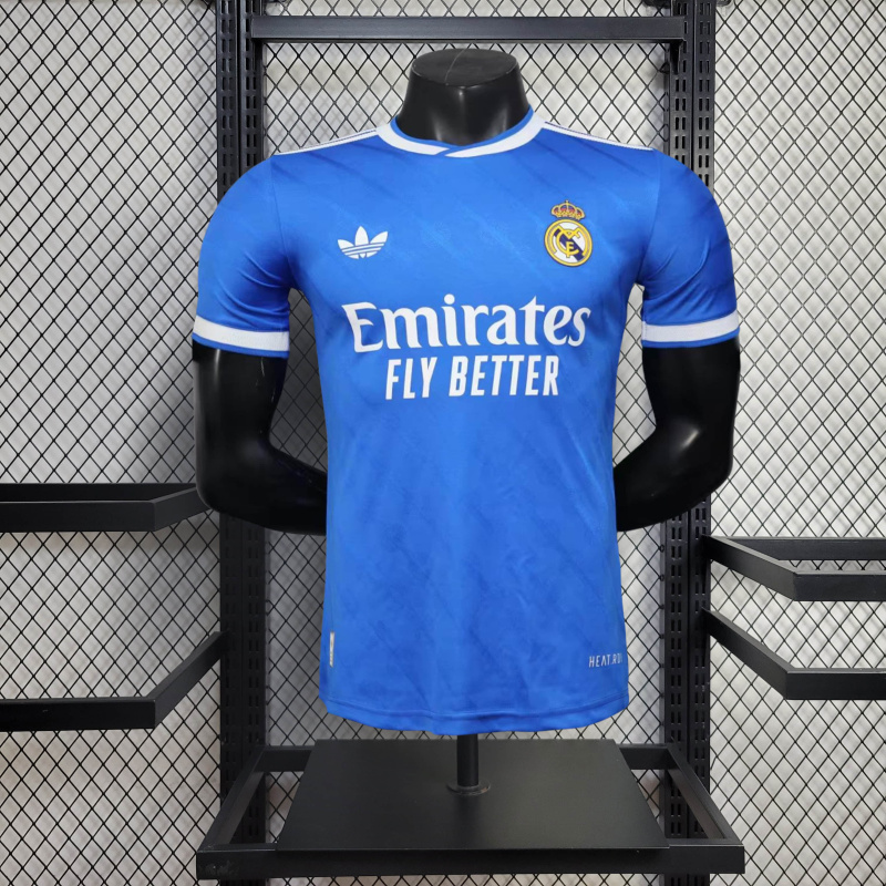 Player Real Madrid 3rd Away 2025/2026 shirt+shorts+socks kit Football teamshirt jersey
