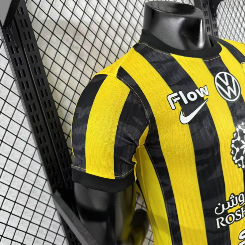 player Al-Ittihad Club 2025/2026 New Season Football Jersey Sports Shirt