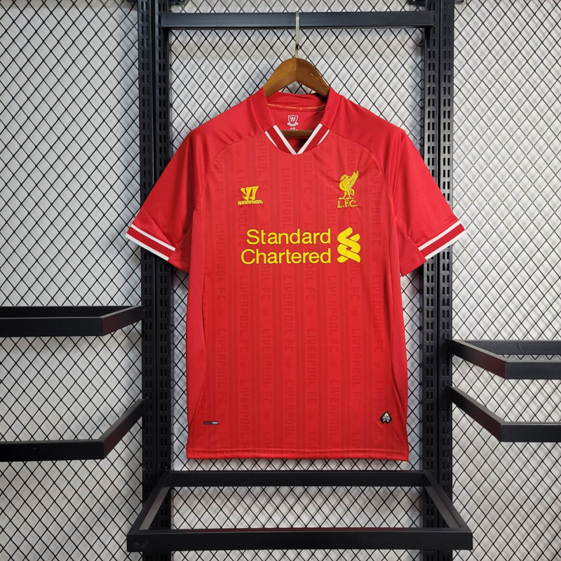 Retro Liverpool Home 13/14 Season Football Jersey Sports Shirt