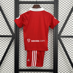 KIDS Sevilla Home 2025/2026 New Season Football Jersey Sports Shirt