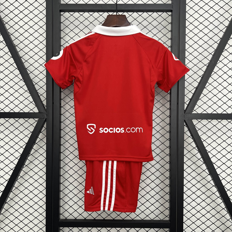 KIDS Sevilla Home 2025/2026 New Season Football Jersey Sports Shirt