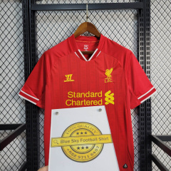 Retro Liverpool Home 13/14 Season Football Jersey Sports Shirt