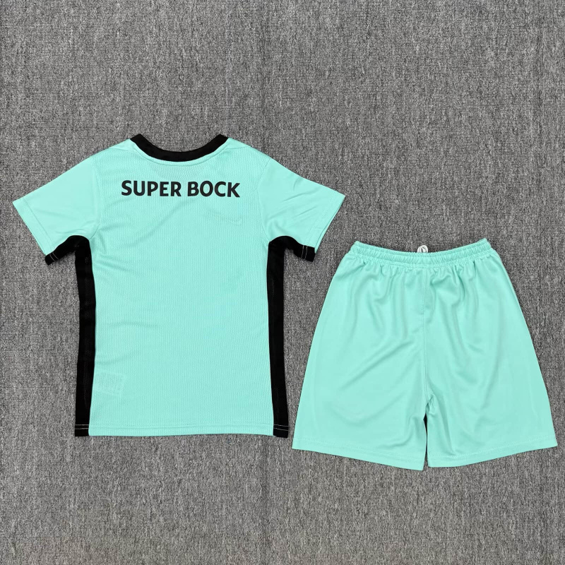 kids 	Sporting Club de Portugal 3rd away 2025/2026 New Season Football Jersey