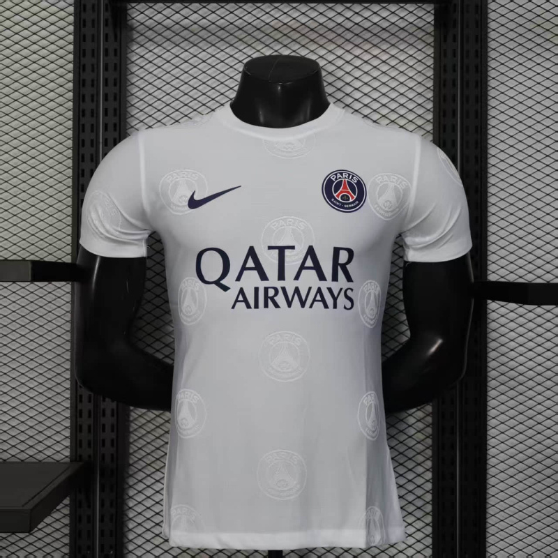 Player PSG Pre-match Training Jersey 2025/2026 New Season Football Jersey Sports Shirt