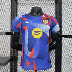 Player Barcelona Training Jersey 2025/2026 New Season Football Jersey Sports Shirt