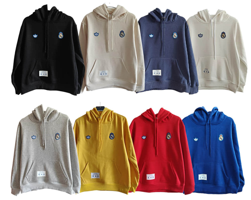 Real Madrid Hoodie sweater Football team shirt Jersey Sports shirt