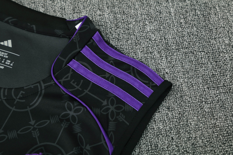 Real Madrid vest Short sleeve training kit 2025/2026 New Season Football Jersey Sports Shirt
