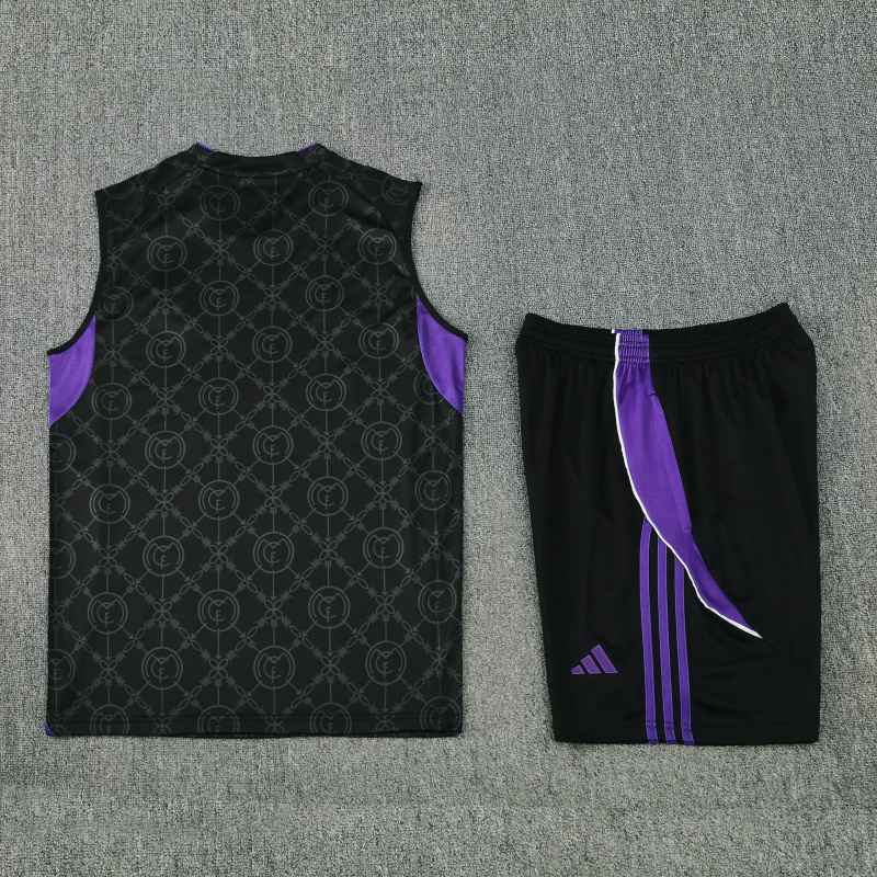 Real Madrid vest Short sleeve training kit 2025/2026 New Season Football Jersey Sports Shirt