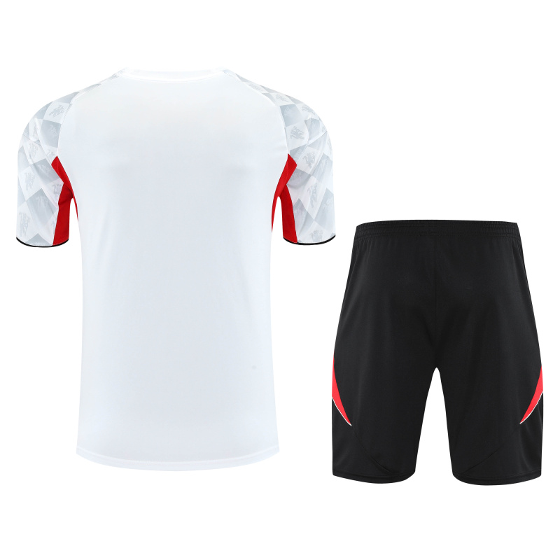 Manchester United Short sleeve training kit 2025/2026 New Season Football Jersey Sports Shirt