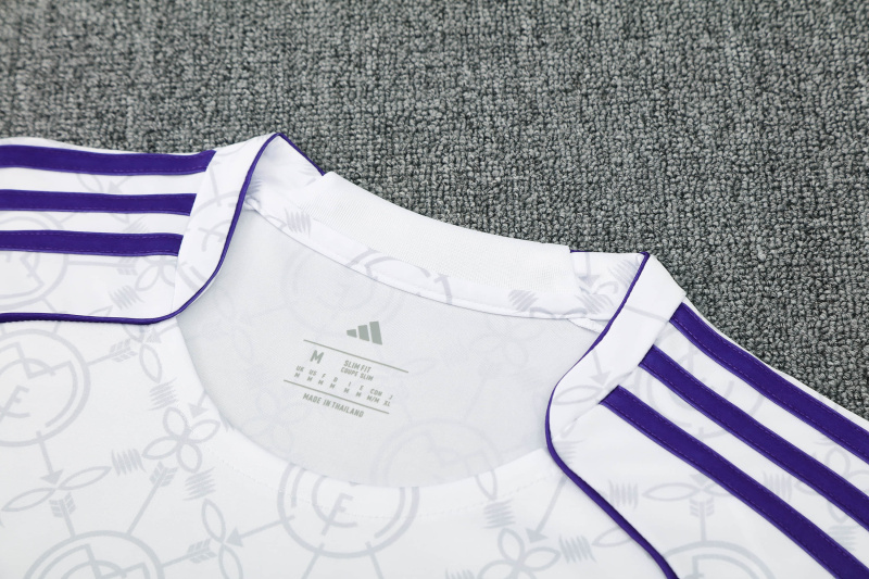 Real Madrid Short sleeve training kit 2025/2026 New Season Football Jersey Sports Shirt