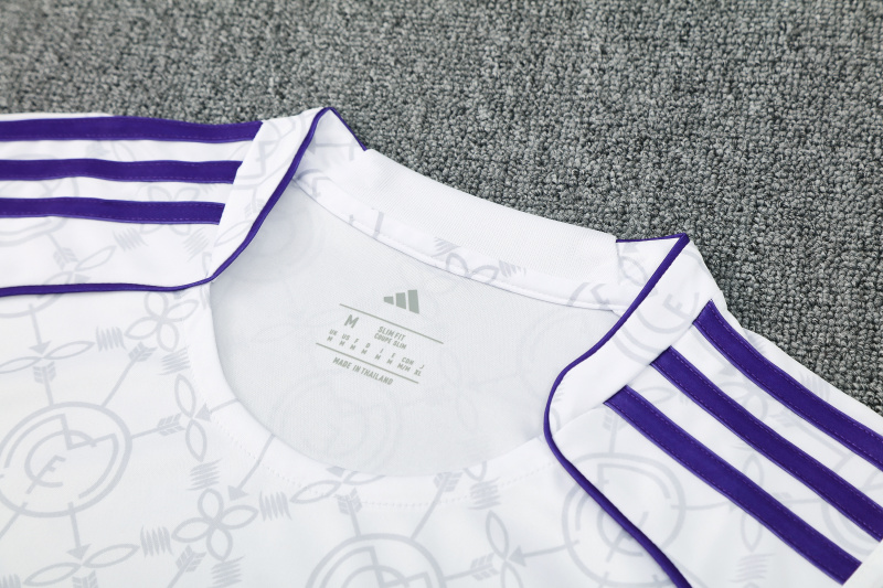 Real Madrid vest Short sleeve training kit 2025/2026 New Season Football Jersey Sports Shirt