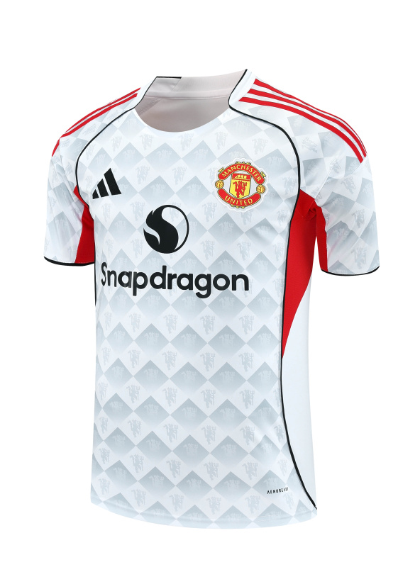 Manchester United Short sleeve training kit 2025/2026 New Season Football Jersey Sports Shirt