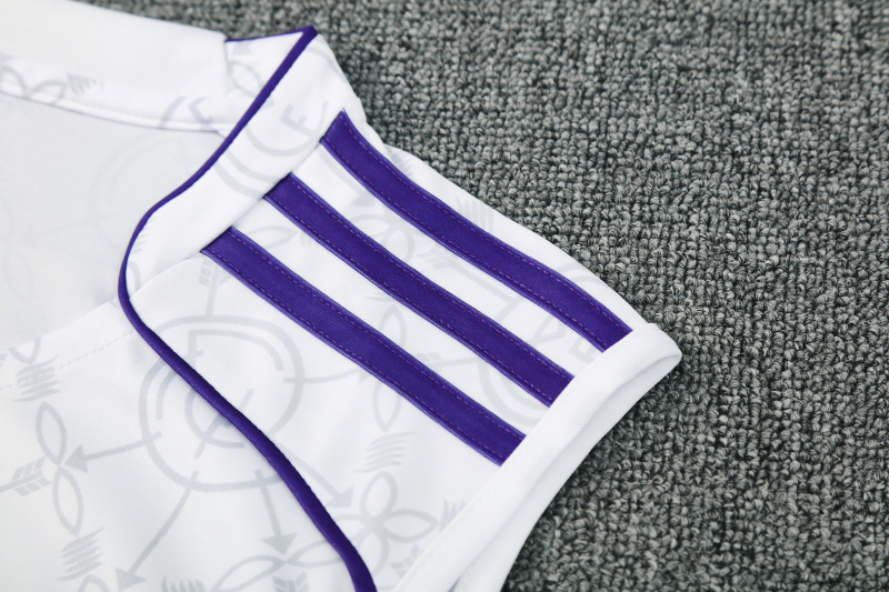Real Madrid vest Short sleeve training kit 2025/2026 New Season Football Jersey Sports Shirt
