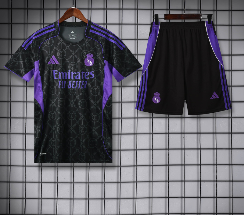 Real Madrid Short sleeve training kit 2025/2026 New Season Football Jersey Sports Shirt