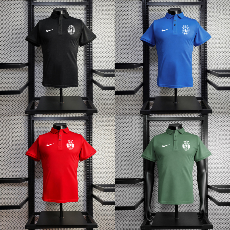 Sporting Clube de Portugal POLO Shirt 2025/2026 New Season Football Jersey Sports Shirt