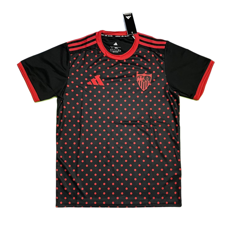 Sevilla pre-match training shirt 2025/2026 New Season Football Jersey Sports Shirt
