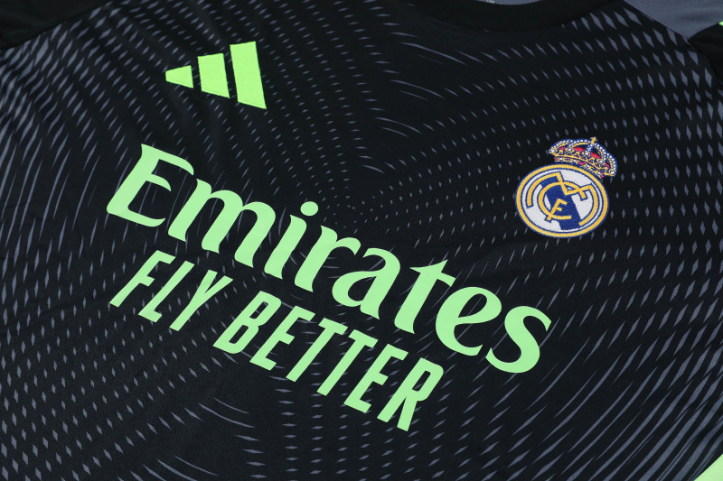 Real Madrid Goalkeeper Long Sleeve Training Kit 2025/2026 New Season Football Jersey Sports Shirt